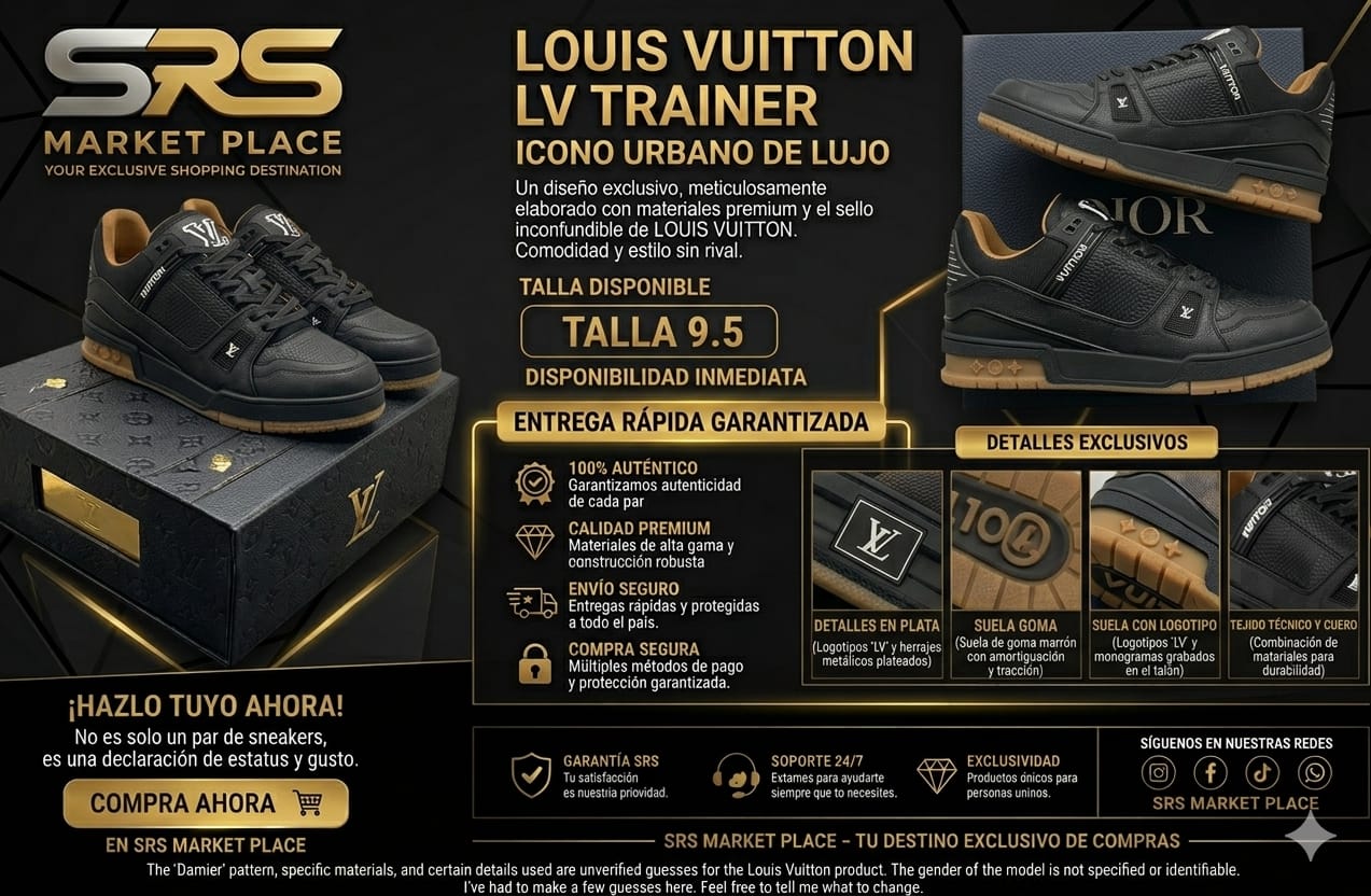 louis Vuitton lv trainer sneakers