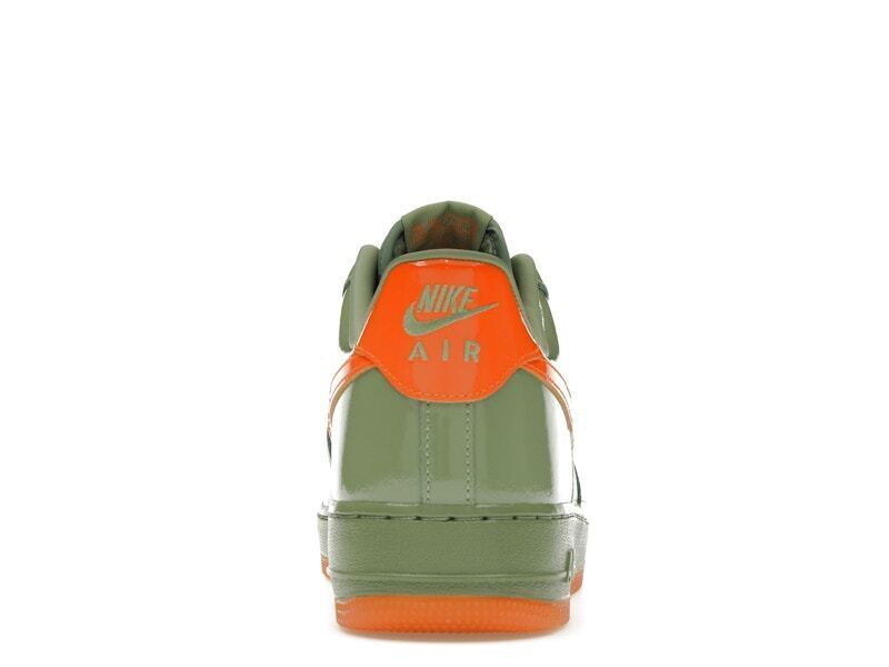 Nike air force 1 '07 premium low oil green safety orange
